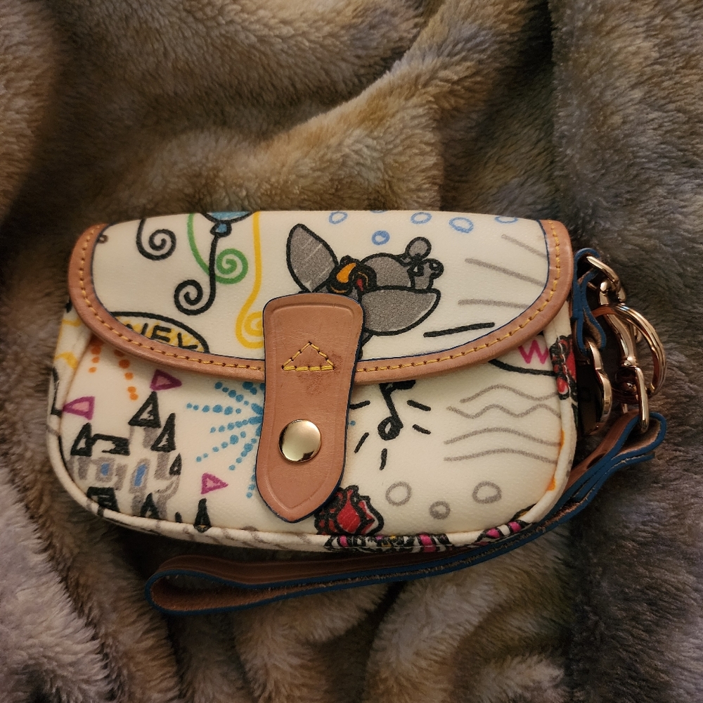 Disney Sketch Dooney and Bourke wristlet